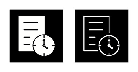 Workout Plan Vector Icon