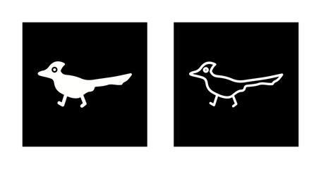 Roadrunner Vector Icon