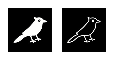 Blue Jay Vector Icon