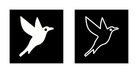 Hummingbird Vector Icon