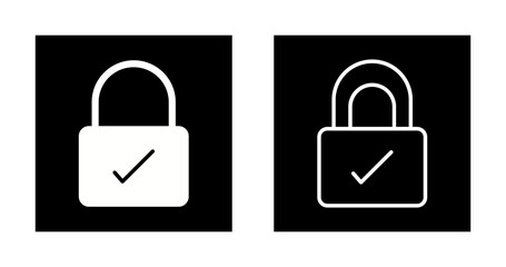 Secure Lock Vector Icon