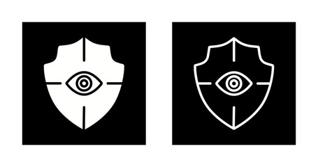 Fototapeta premium Security Monitoring Vector Icon
