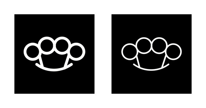 Knuckle Duster Vector Icon