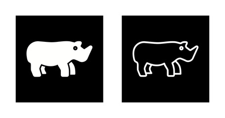 Rhino Vector Icon