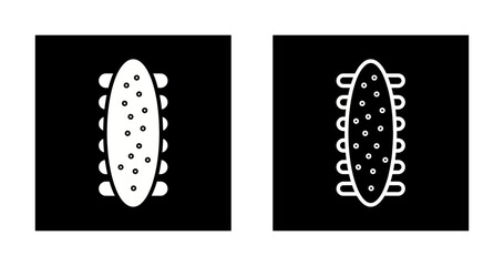 Sea Cucumber Vector Icon