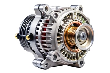 Car part with a gold center