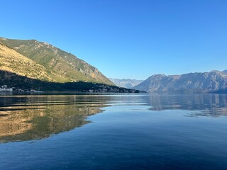 Kotor town tourist city bay balkans montenegro