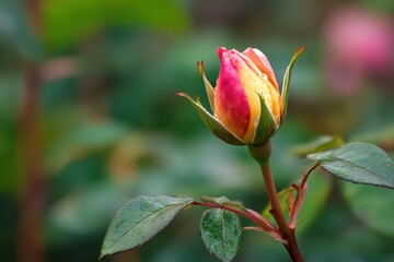 Youthful blossom in a lovely summer garden