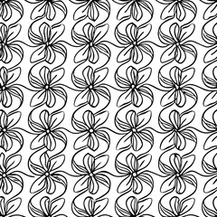 Abstract floral pattern