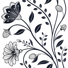 Elegant floral pattern