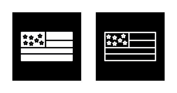 Star Spangled Banner Vector Icon