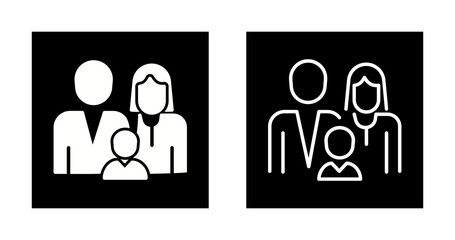 American Family Vector Icon