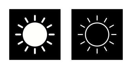 Sunny Day Vector Icon