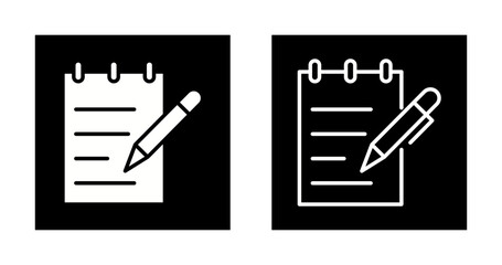 Teacher Note Vector Icon