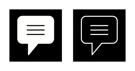 Comment Box Vector Icon