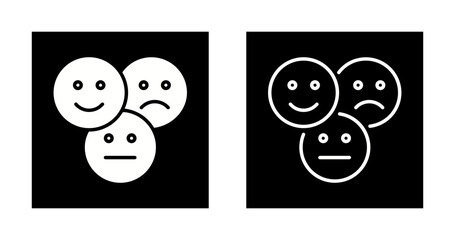 Neutral Feedback Vector Icon