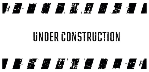 under construction text	