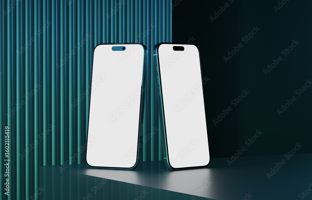 Canvas Prints responsive web design and website mockup, devices mock up, smartphone desktop tablet laptop template