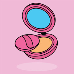 Simple and Clear Powder Icon_Expanded Line Icon Design