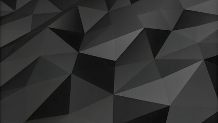 Dynamic dark geometric abstract background with sharp angles and smooth gradients, perfect for modern tech or luxury branding visuals