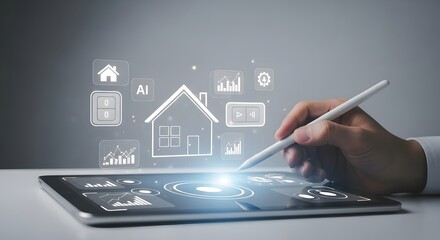 Controlling Smart Home via Tablet with AI Interface – Hand Interaction