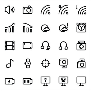 Simple and Clear Random Icon_Expanded Line Icon Design #1