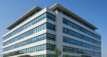 Fototapeta premium Modern Office Building Exterior