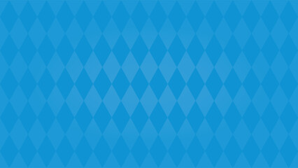 Gradient Blue Diamond Pattern as the colors of the Bavarian Flag for Oktoberfest Background	