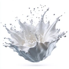 White Milk Splash, Isolated, Drops, Food photography , Liquid splash