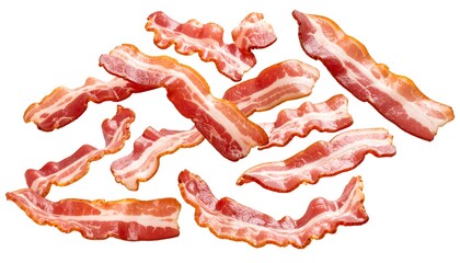Crispy bacon slices