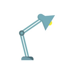 Cartoon Desk Lamp Vector Illustration