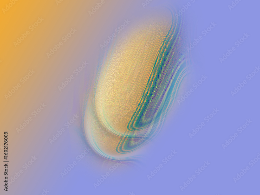 Poster abstract colorful fluid shapes with flowing lines and gradient background