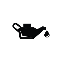 Drop Oil Can Icon Vector
