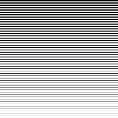 Fototapeta premium Horizontal Line Seamless Pattern Black