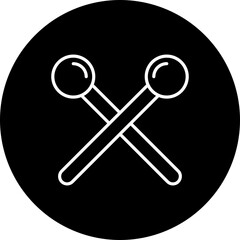 Drumsticks Icon