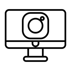 Social media app icon