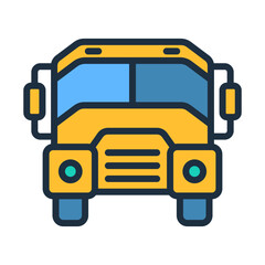 School Bus Icon