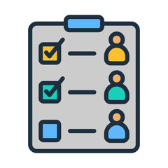 Attendance Roll Icon