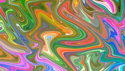 Vibrant abstract swirl pattern