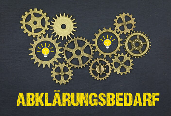 Abklärungsbedarf	
