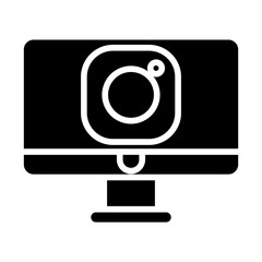 Social media app icon