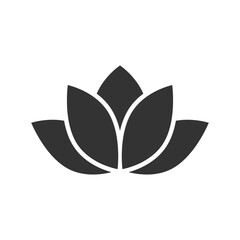 Lotus Flowers icon isolated on transparent background