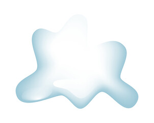 drops of pure rainwater element