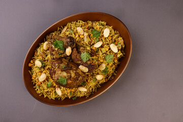 Qidreh is a Palestinian Spiced Lamb And Rice.
