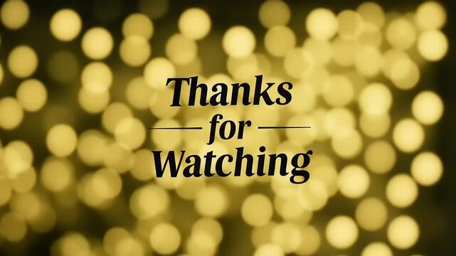 Thanks for Watching graphic