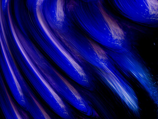 Beautiful abstract wave pattern with smooth curves and textured overlay