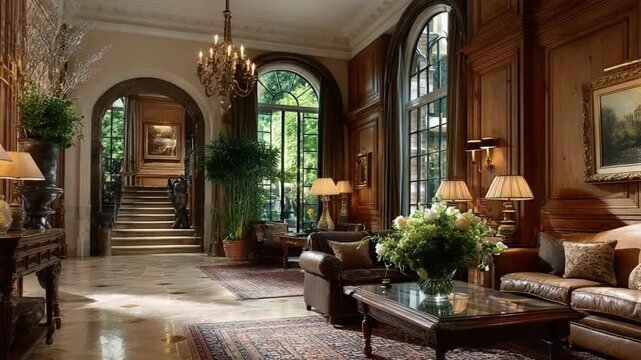 edwardian manor surrey interior video