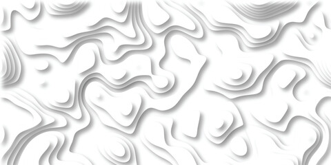 Abstract topographic paper cutout design with layered shadows creating a modern graphic effect for backgrounds and digital designs