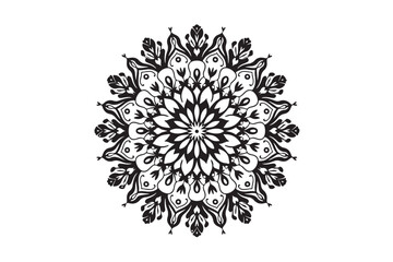 Elegant Mandala Laser-Cut Silhouette Bundle