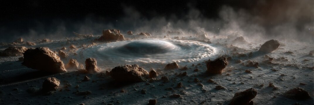 Formation of new worlds in protoplanetary disk with dust and debris accumulation